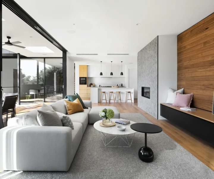 Vivienda abierta con cocina conectada al salón